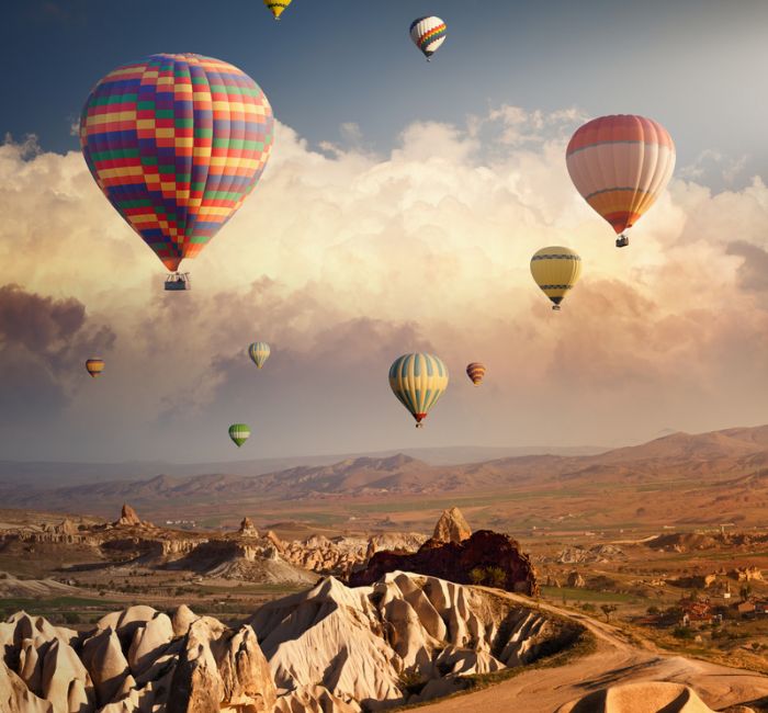 Lot balonem w Kapadocji