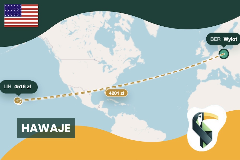 Honolulu – przykładowa rekomendacja lotu