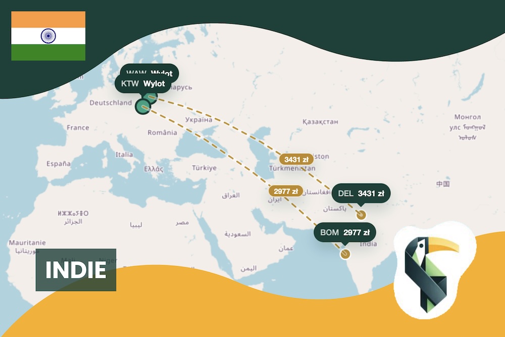 Indie – przykład złożonej podróży